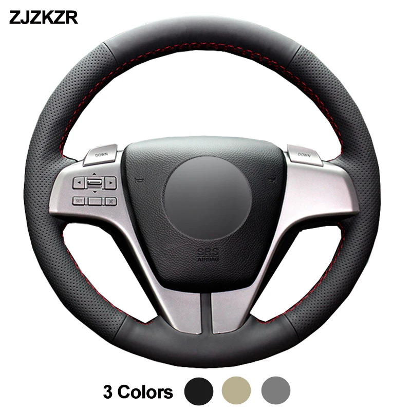 Auto Auto Volante Copertura Della Ruota Di Copertura Per Mazda 6 (Gh) 2009 2007 - 2012 Volant Treccia Sul Volante Fonda Volante 2008 2010 2011