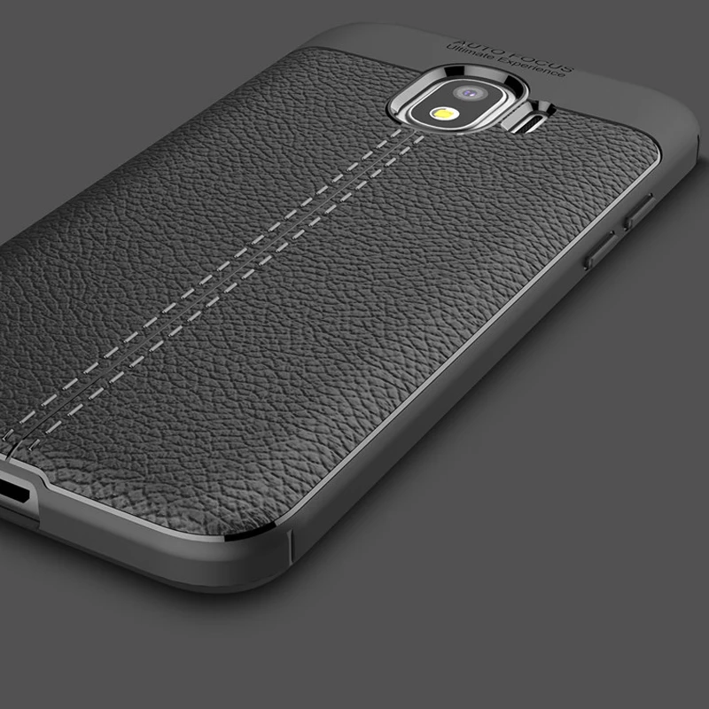 Роскошная мягкая задняя крышка YUETUO из ТПУ для телефона etui coque cover case for samsung galaxy j4 2018