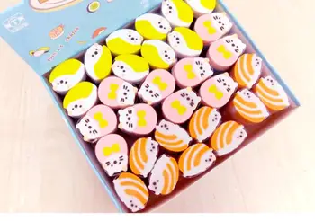 

korea cartooon japan cat pencil Eraser School Supply Rubber Eraser art drawing Rubber office cleaning eraser kids gift 60pc/lot