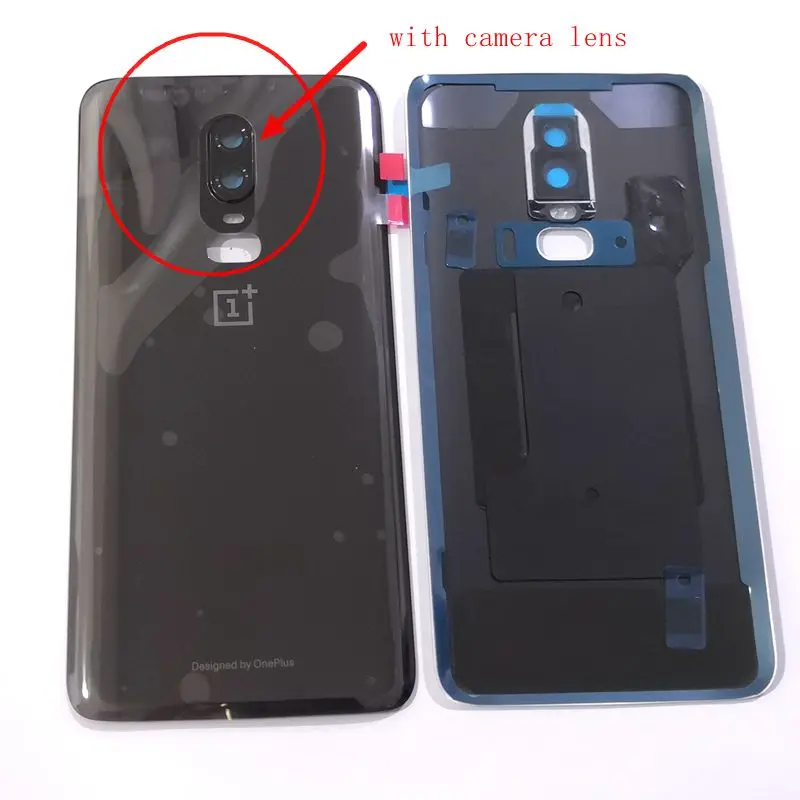 Оригинальный чехол для аккумулятора oneplus 6 задняя крышка корпус задней панели