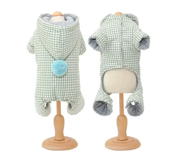 

Warm Inside Dog Jumpsuits for Autumn and Winter Four Legs Multi Colors S-xxl Sizes Pet Clothes with Caps Dog Clothes Winter