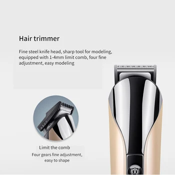 

Professional Waterproof Hair Trimmer Beard Trimer Body Face Hair Clipper Electric Hair Cutting Machine Haircut For Men Grooming