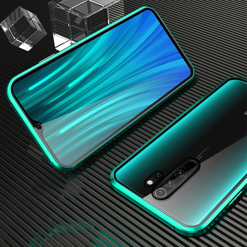 360 двусторонний Магнитный чехол из закаленного стекла для Xiao Red mi Note 8 T 8 7 K20 Pro 8A xiomi Red mi Note8t Note8 T A Coque