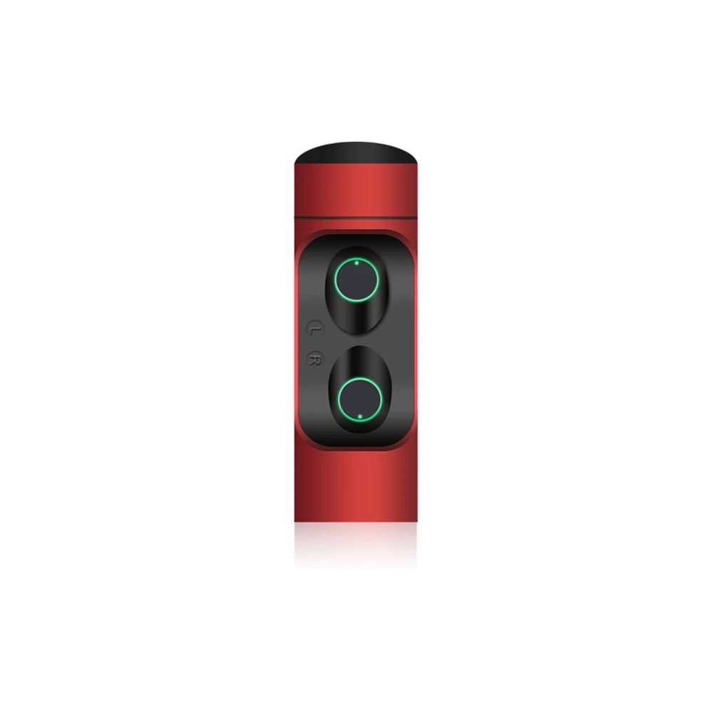 Высокое качество звука мини TWS 5,0 bluetooth наушники беспроводные наушники Blutooth наушники спортивные наушники игровые с микрофоном 11,18 - Цвет: Красный