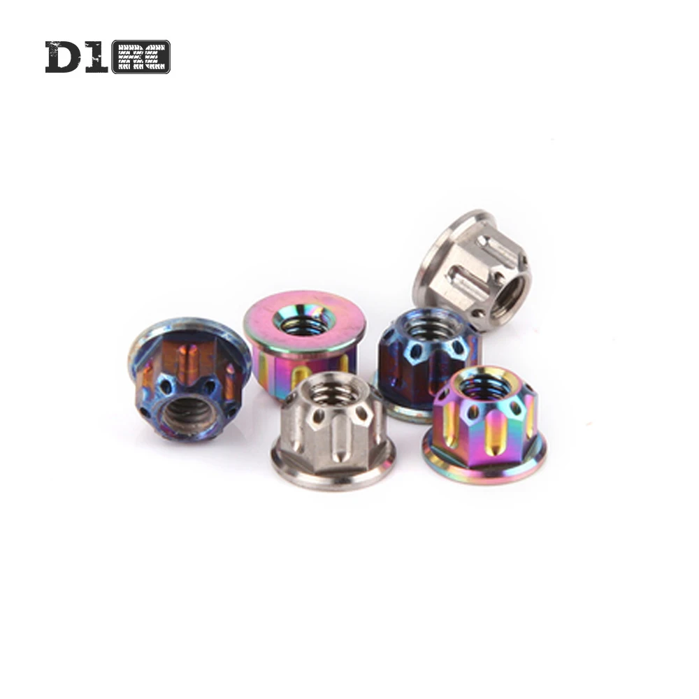 

D1RC 4PCS Metal RC Car M4 Nut Wheel Lock Nuts for 1/10 RC Crawler Traxxas TRX4 TRX6 Axial SCX10 90046 AXI03007 Redcat MST