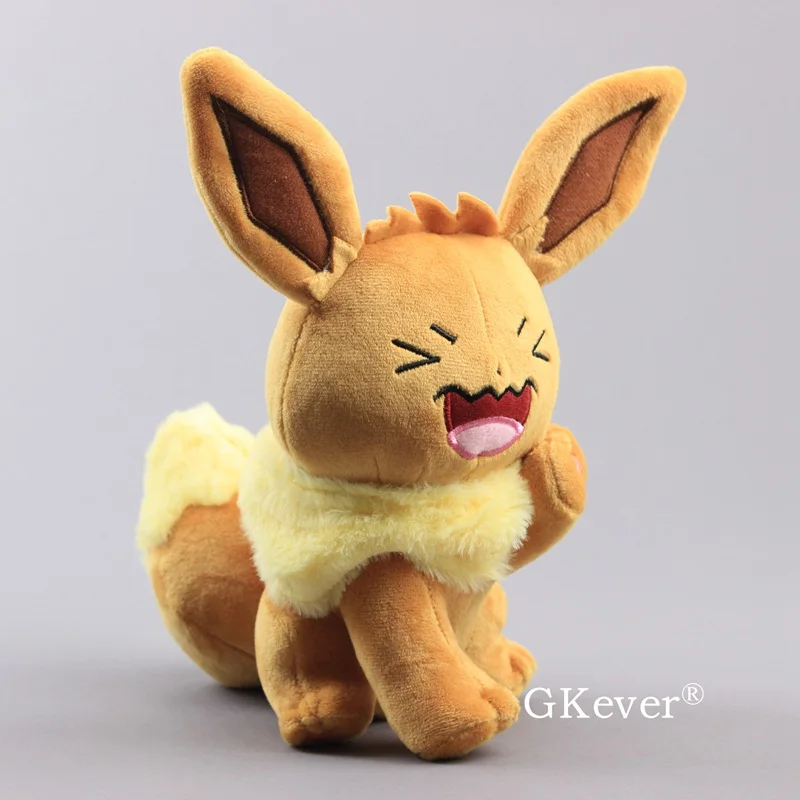 6 шт./компл. Ditto Pikachu Eevee cudly Combee Wobbuffet Audino плюшевые игрушки куклы мягкие животные " 20 см подарок на день рождения
