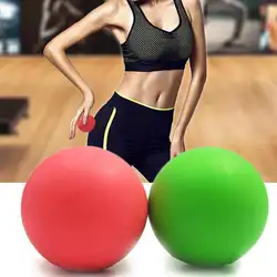 Фитнес-мяч для массажа 63 мм Лакросс мяч TPE резиновые хоккейные точки запуска Релаксация самостоятельно массажный шар для йоги
