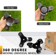

Triangle Iron Moving Pulley Moving Tool Professional Furniture Lifter Heavy Stuffs Roller Device