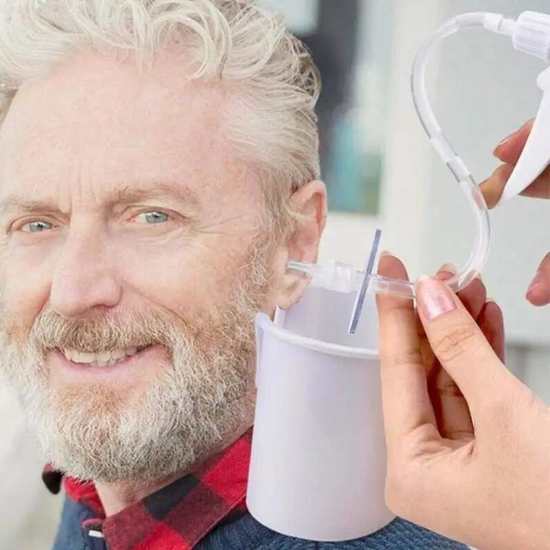 

Ear Wax Removal Tool Ear Irrigation Cleaning Kit Ear Wax Removal Kit With Ear Washing Syringe Squeeze Bulb Ear Care