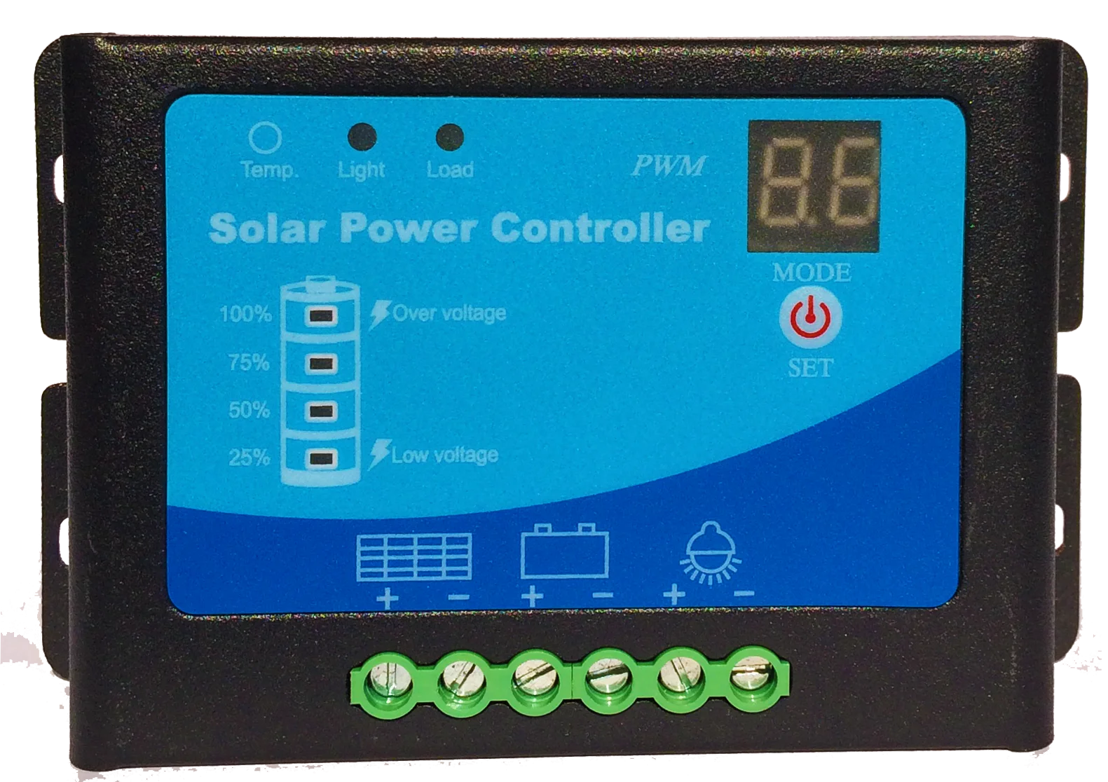 

12 V/24 V/10A-30A solar controller/electric vehicle/street lamp/base station photovoltaic charging and discharging controller