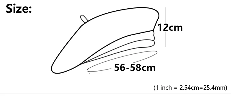 Модные повседневные женские шерстяные береты во французском стиле, винтажная шапка с буквенным принтом, зимняя теплая шапка бини, Женская кепка, подарок для девочки