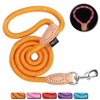 

Reflective Big Dog Leash Long Leash for Small Dogs Rope Lead Nylon Adjustable Pet Leashes for Dog Collar Harness Pet Products