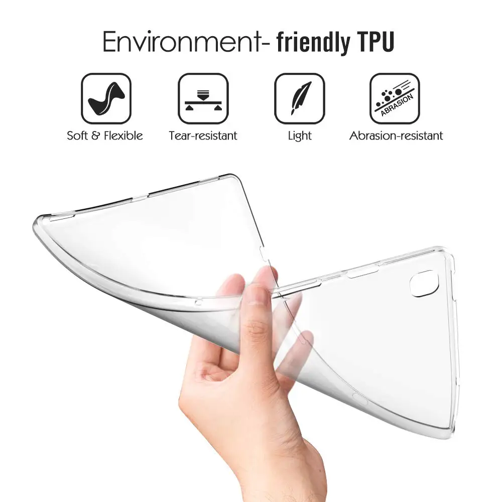 Чехол Tab S5E t720 Wifi для Samsung Galaxy t725 LTE 10 5 2019 противоскользящий Мягкий силиконовый