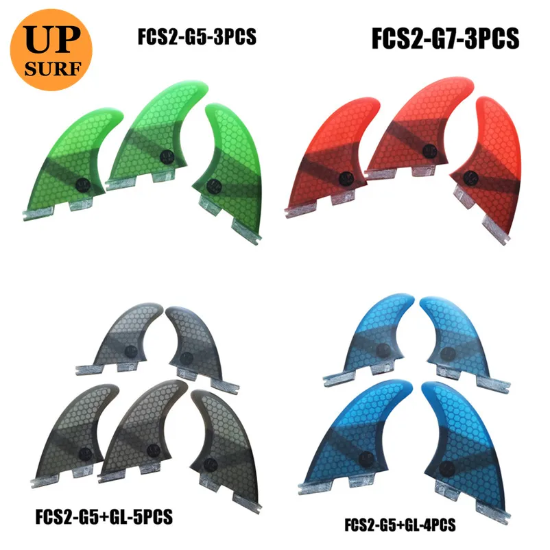 Плавники для серфинга G7/G5/Gl/K2.1 fcs ii плавники 2 quad quilla surf fcs2 gl 4 шт quad|Серфинг| |