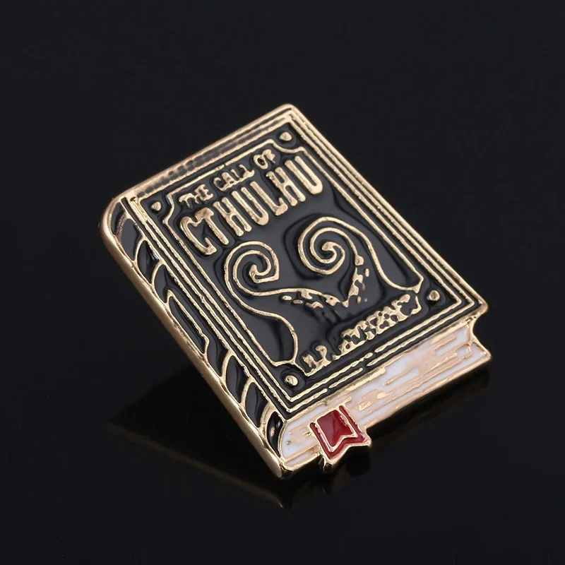 Новые Броши Мифоса Ктулху, крик Ктулху, код книги, значки, булавки для женщин и мужчин, нагрудные джинсовые рубашки, сумки, шляпы, подарки