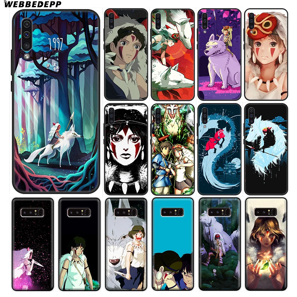 Мягкий силиконовый чехол принцессы Мононоке для samsung Galaxy A50s A40s A30s A20s A10s Note 8 9 10 Plus |
