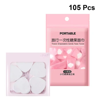 

105Pcs Face Towel Soft Durable Safe Compressed Bath Towel Facial Tissue Outdoor Supplies Cleaning Tablet