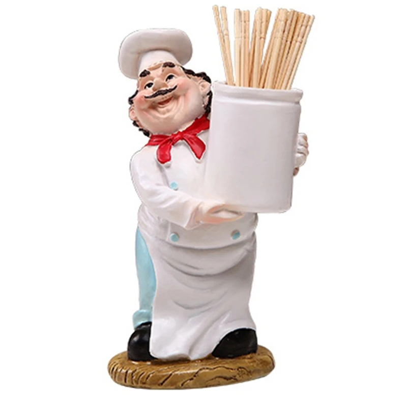 Decoration Toothpick Holder Restaurant Decoration Home Decoration Chef Toothpick Holder Business Card Holder