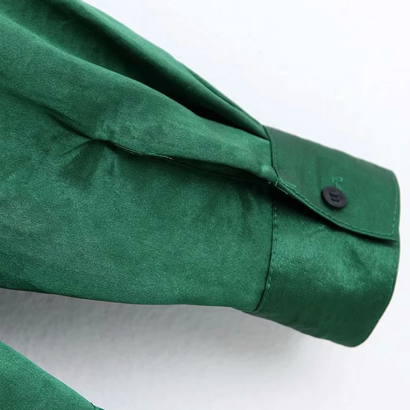 2019 женская элегантная Одноцветный мешок Повседневная Свободная Женская блузка с