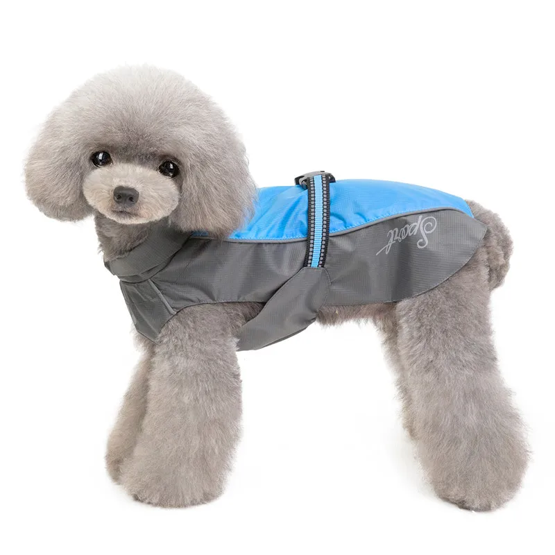 Водонепроницаемый Тренч для собак Профессиональный дождевик для животных дышащая куртка осень зима дождевик для собак