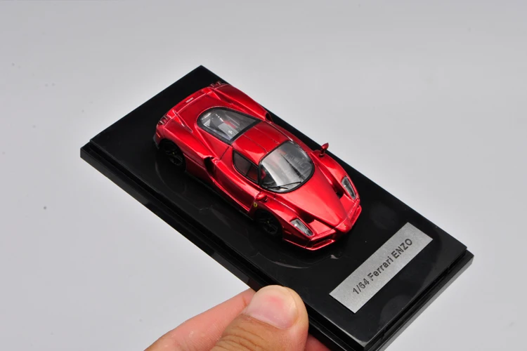 Завод 1: 64 Фер rari ENZO супер автомобиль Игрушечная машина из сплава игрушки для детей литой модельный автомобиль подарок на день рождения