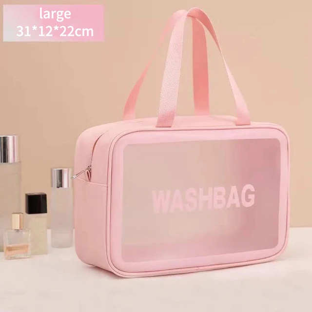 Waterproof Makeup Bag, Pu Travel Storage Bag, Pu Cosmetic Bag