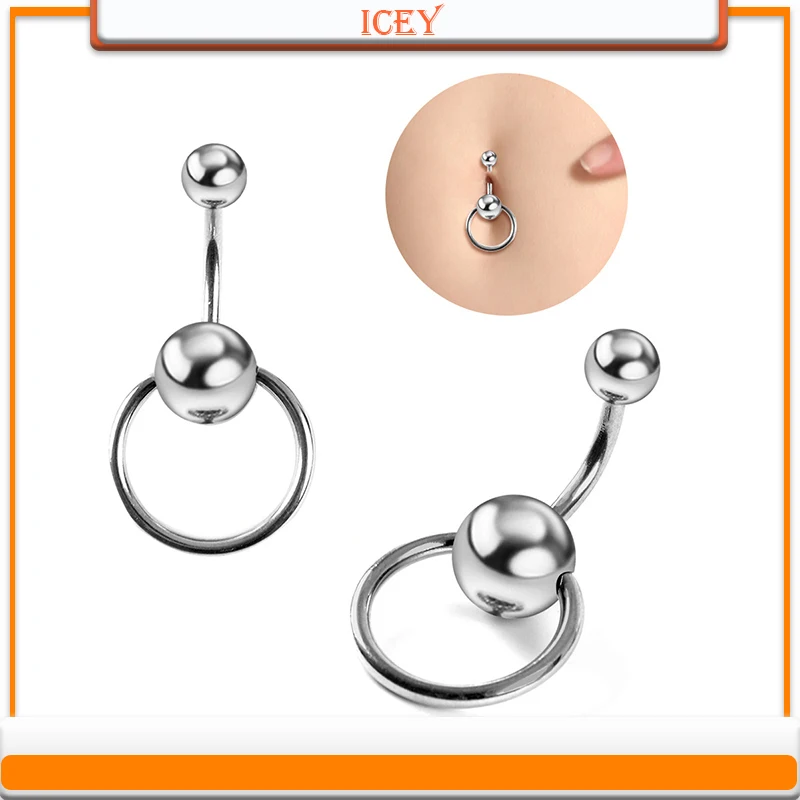 1pc Round ball belly ring Body piercing jewelry navel stud Belly Button