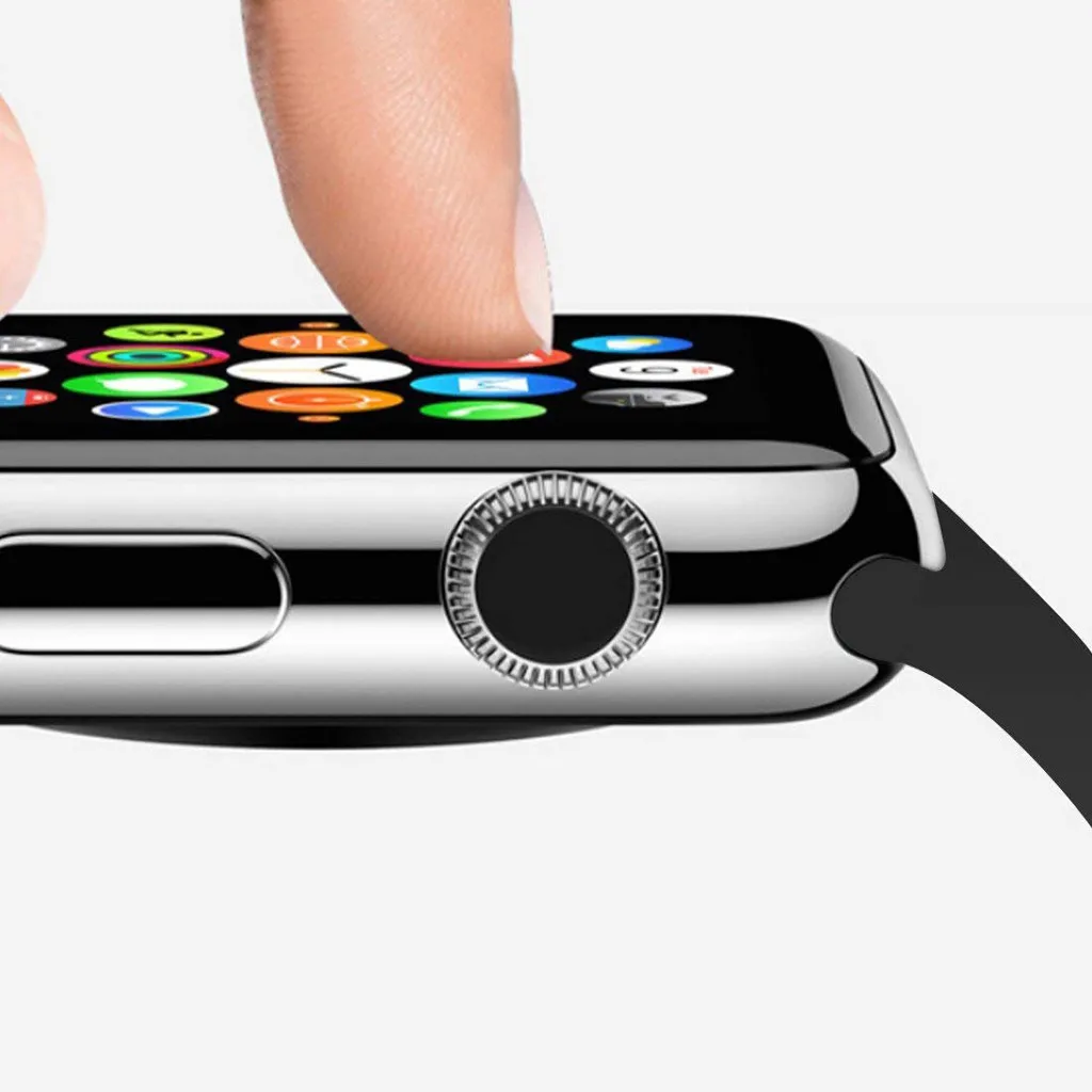 Ультратонкое закаленное стекло с полным покрытием для iWatch серии 5 40