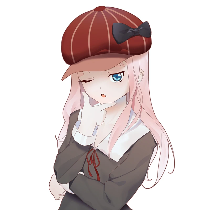 Anime Kaguya Sama Love Is War Anime Cosplay Hat Detective Cap Fujiwara Chika Cute Lolita Girls Bow Cap Japanese Cartoon Gift Aliexpress Novelty Special Use