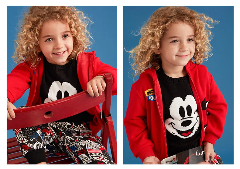 Disney Boys'/топы для девочек и мальчиков; куртка для мальчиков; детская куртка; Детское пальто; одежда для малышей; пальто для маленьких девочек; одежда с Микки Маусом