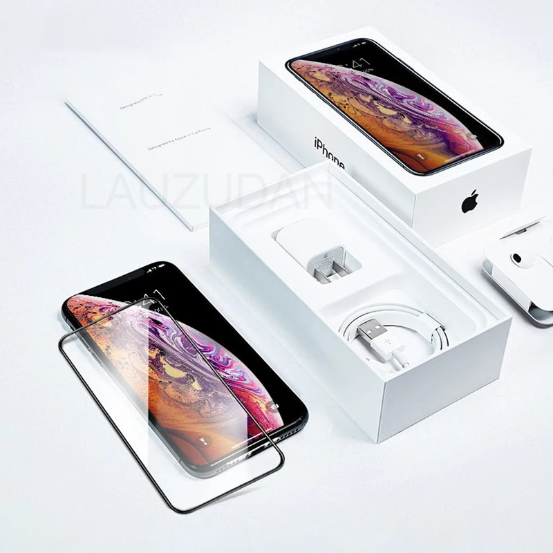 Закаленное стекло для iPhone 7 8 11 X XR XS Max защитная пленка экрана 12 Pro 6 6s Plus SE 2 полное