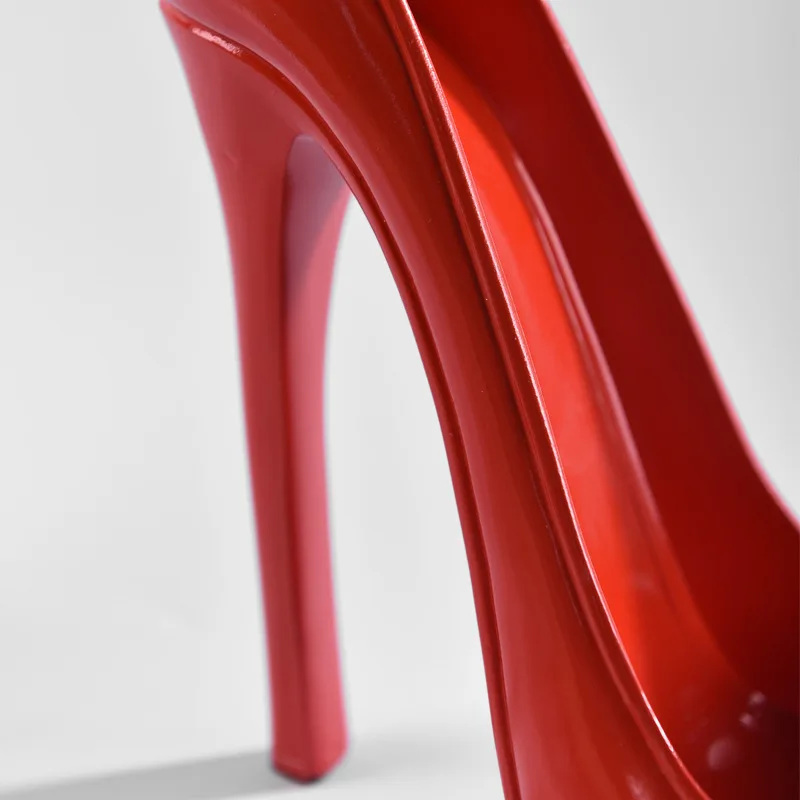 High Heel Shoe Wine Bottle Holder, Stylish Wine Rack, Gift Basket Accessories, Home Red Shoe Rack, Creative Bottle Hol, New