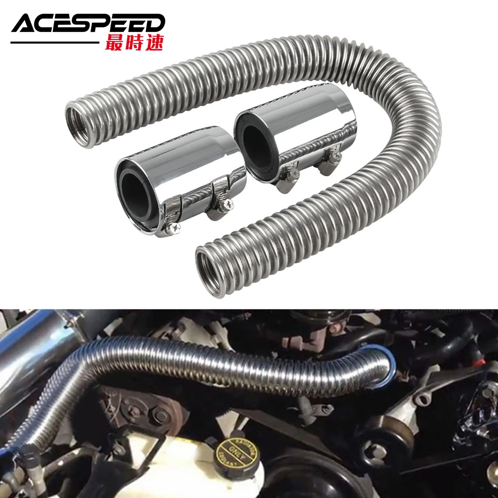 Flexible Upper/lower Car Radiator Hose Kit And Stainless Steel With