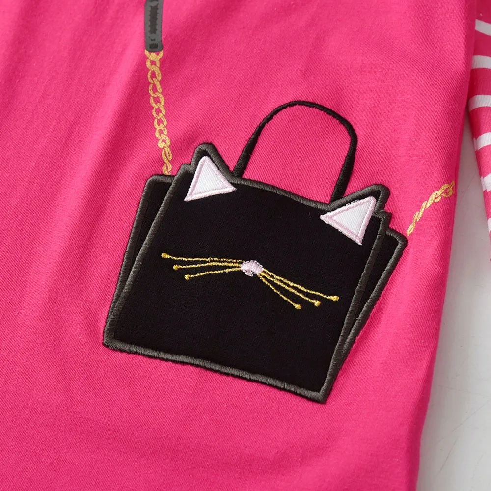 VIKITA Toddler Dresses for Girl Clothes Kids Cotton Casual Princess Dress Sequins Kids Dresses Children Clothing Baby Girl Dress