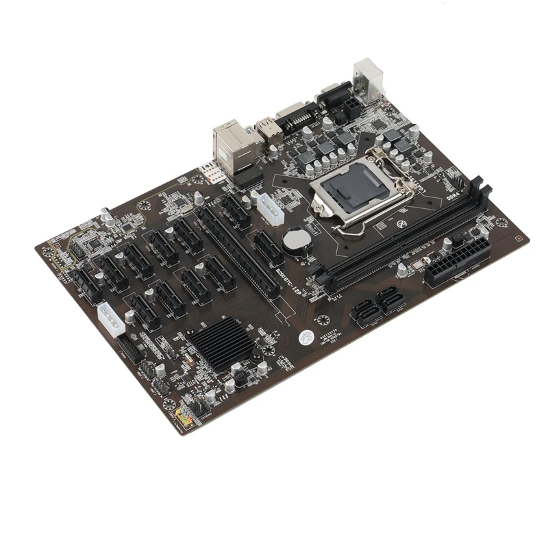 Placa base para minería Asus B250, equipo de minería EXPERT 12 PCIE, BTC ETH, LGA1151, USB3.0, SATA3, B250, B250M, DDR4 - Imagen 3