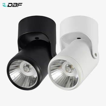 

[DBF]Surface Mounted Angle Adjustable 7W 10W 15W 20W LED Ceiling Spot Light for Picture TV Background Home Indoor Lighting 220V