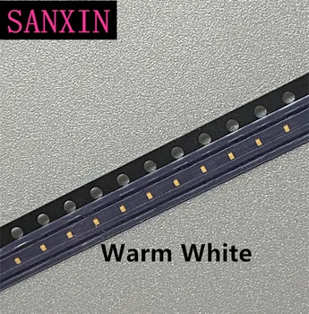 

500 pcs SMD SMT 0402 1005 led Ultra Bright Warm white LED lamp light