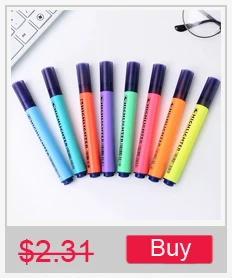 12 шт./Партия набор цветных милитарных ручек с двойной головкой, креативная флуоресцентная ручка, маркерная ручка, маркеры, маркеры для письма