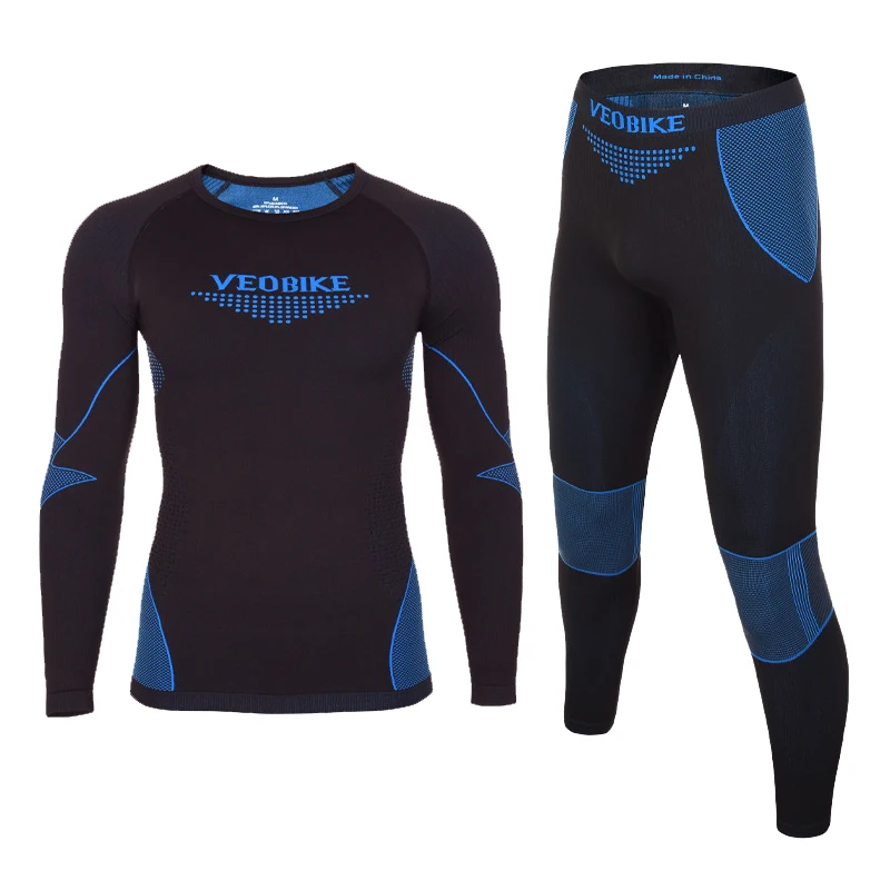 Уличная Мужская велосипедная Джерси зимнее термобелье одежда для бега Женский
