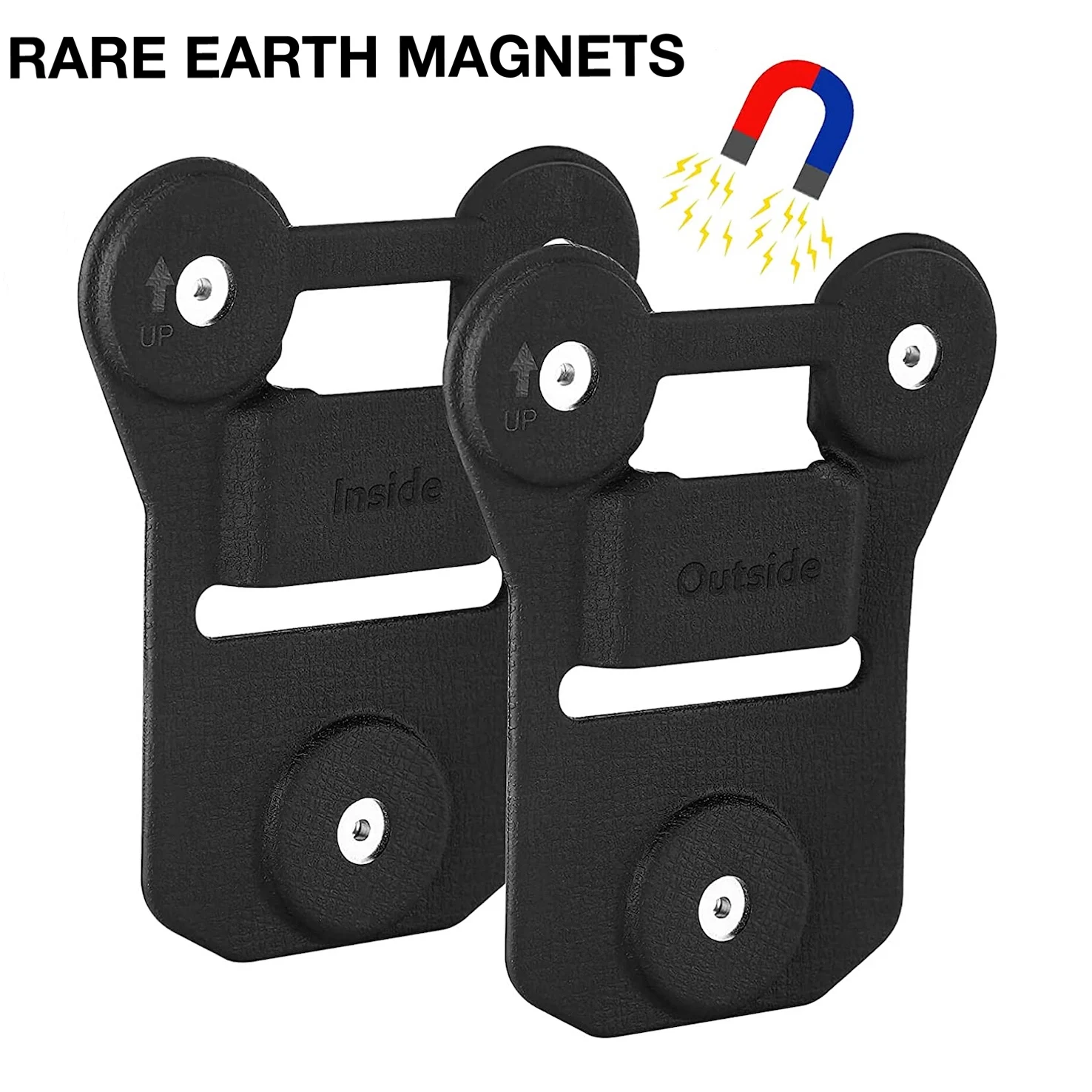 

Universal Body Camera Magnetic Mount Police Camera Holder Rare Earth Magnet Strong Power Suction Back Clip for All Bodycams