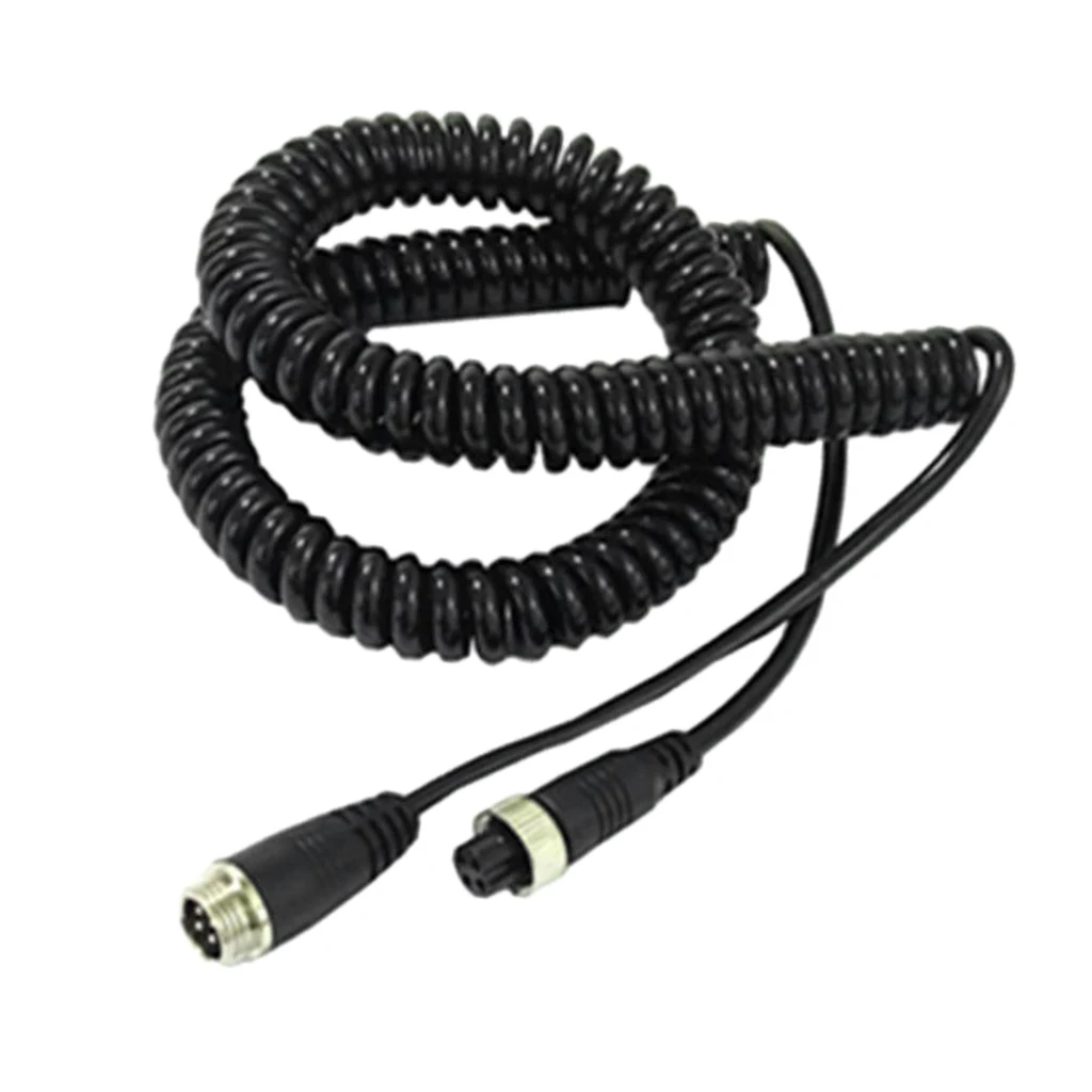 Video Cable 4Pin Reversing Camera Extension Cable 5 Meters For All Car Trailer Reversing Camera