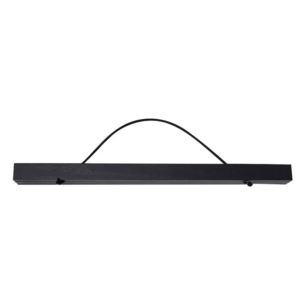 Magnetic Poster Hanger Frame Light Wooden Magnet Canvas Artwork Print Dowel Poster Hangers Frames Hanging Kit