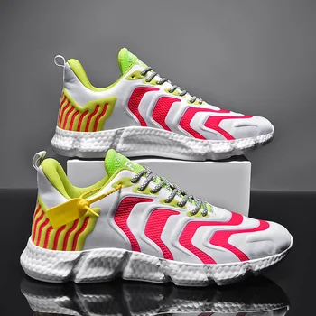 

Popcorn Caterpillar Breeze Series with Video Men Running Shoes for Men Lightweight Mesh Shoes Breathable Sports Shoes