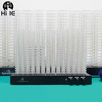 LED Music Spectrum Analyzer Electronic Production Spectrum Level Display VFD Audio VU Meter Amplifier Board Rhythm Light Beam 2