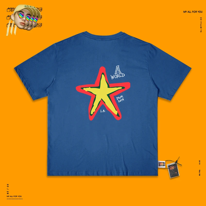 С коротким рукавом для школьниц Mori Hand Stars Basics, верхняя одежда без подкладки, Ins, Женская Ulzzang, школьная одежда с коротким рукавом - Цвет: royalblue