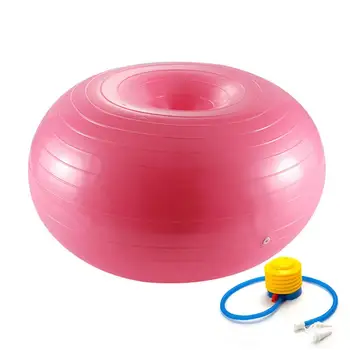 

PVC Exercise Ball Workout Core Training Stability Yoga Ball For Balance Training Gym With Inflatable Pump Fitness Equitments
