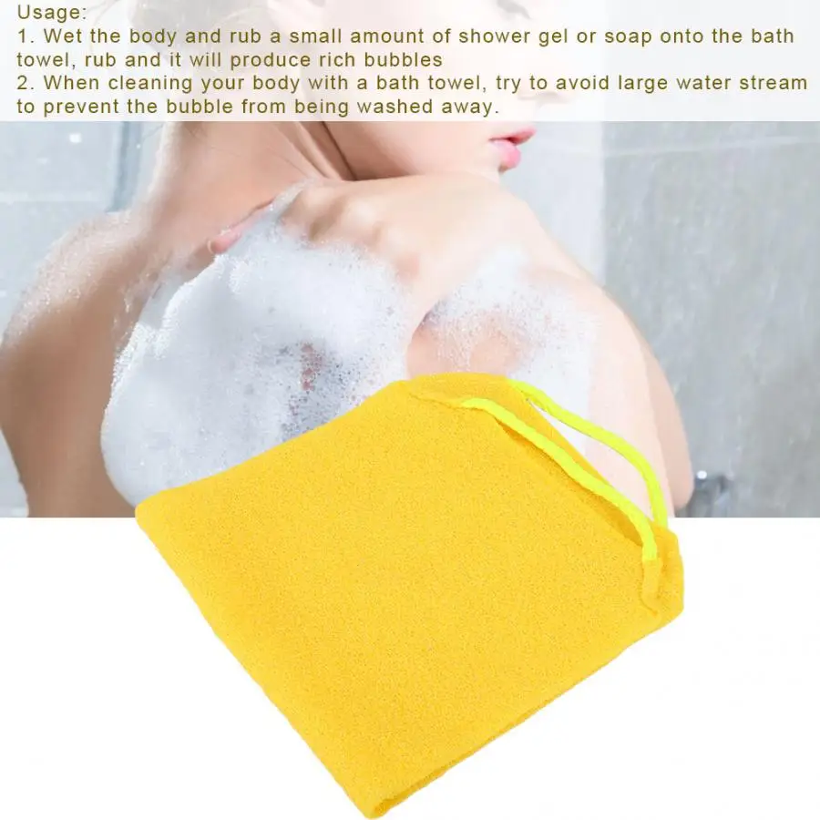 Exfoliating rubbing washcloth shower scrubber exfoliating scrubber exfoliating shower scrubber skin exfoliating cloth