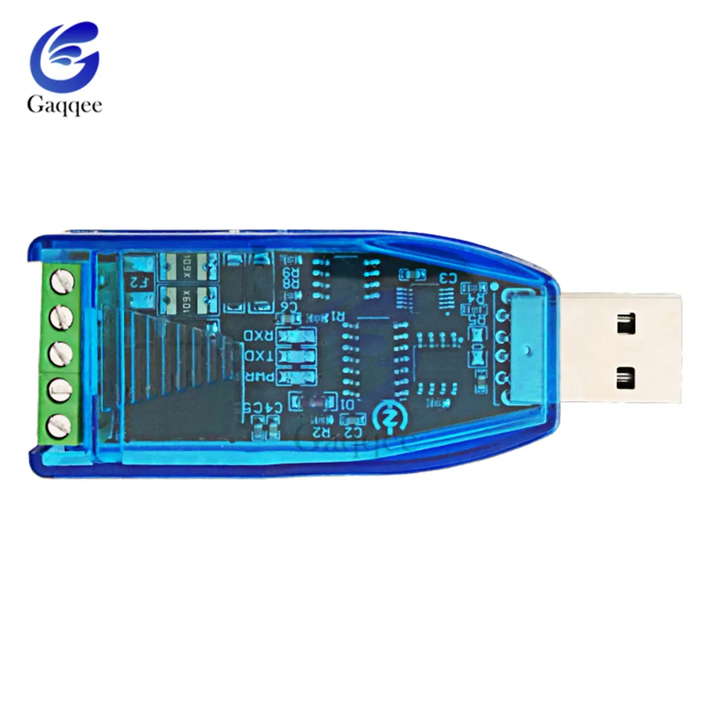 

USB To RS485 Converter Isolate Module Upgrade Industrial TVS ESD Protection Board Standard RS-485 Connector Board CH340E