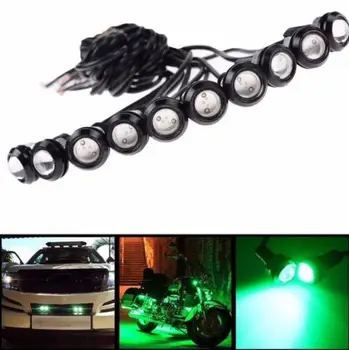 

1 Pcs Eagle Eye LED Daytime Running Lights DRL Car Parking Signal Lamp 12V 24V 18mm For Motorcycle Auto