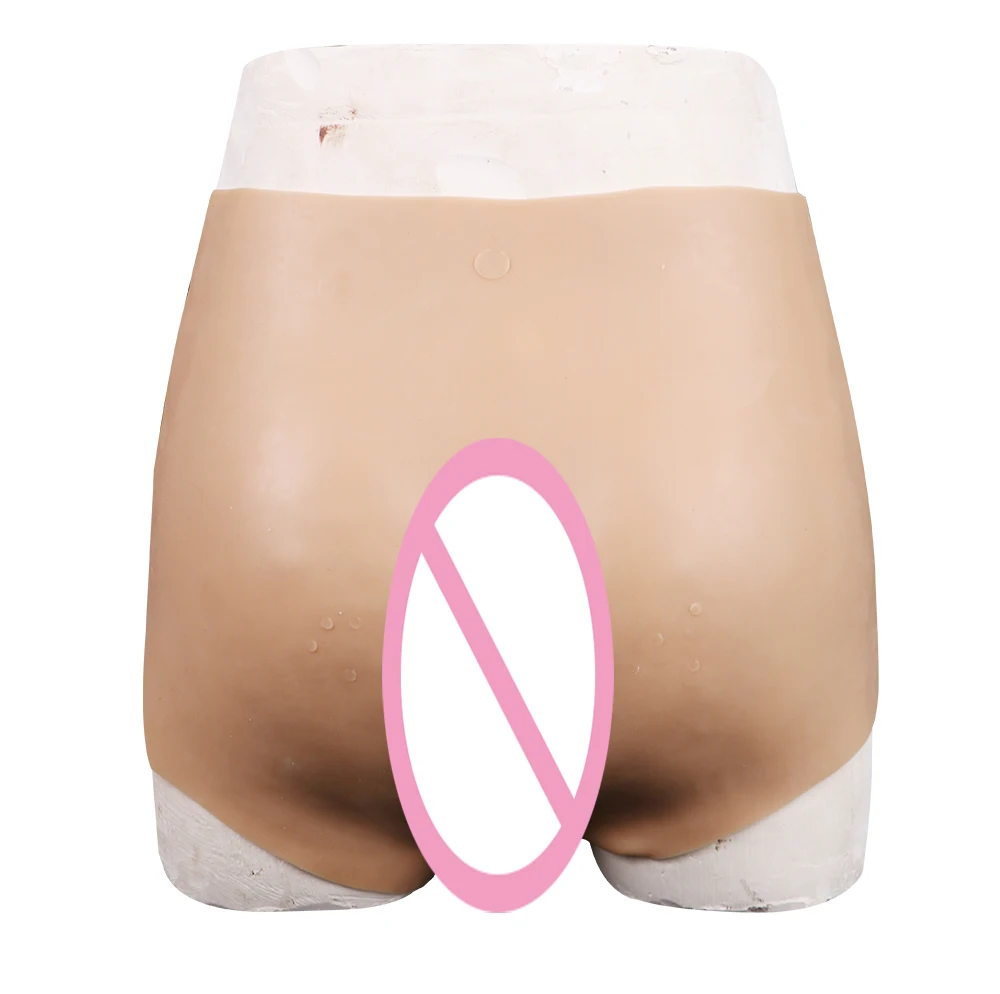 YR-SU-LMS silicone vagina brief for crossdresser male to female toys transgender drag queen hot hip with fake pussy underwear (8)